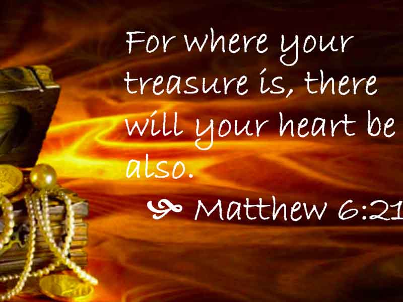 Matthew 6:21