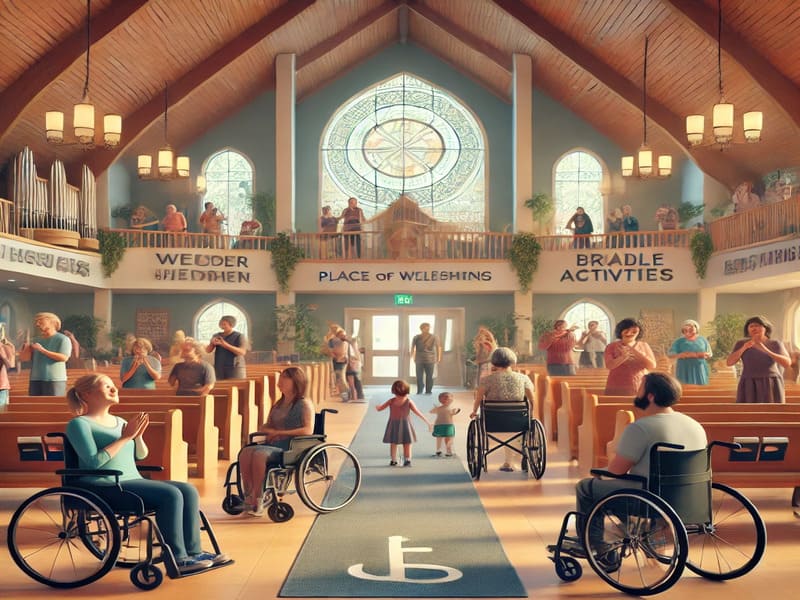 Building Inclusive Places of Worship Welcoming People with Disabilities with Love and Accessibility